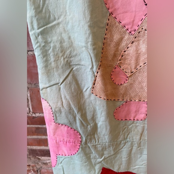 Vintage Primitive Sun Bonnet Sue Appliqué Quilt 65” x 84” - Picture 11 of 15